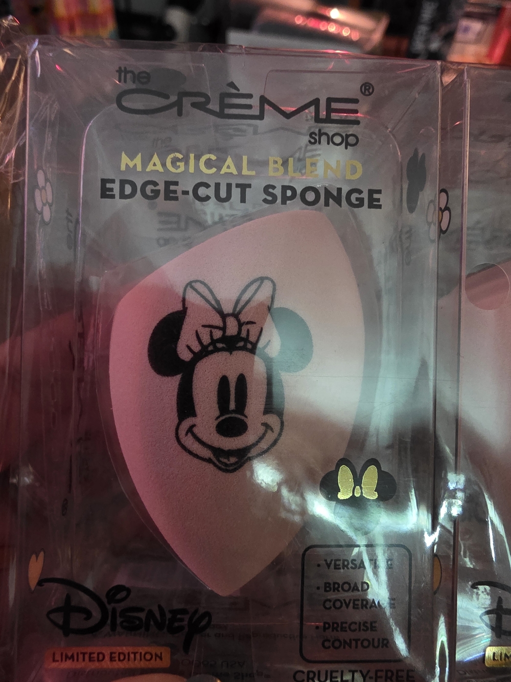 Disney Limited Edition Pink Magical Blend Edge-Cut Sponge